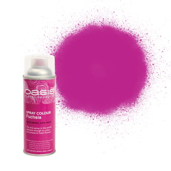 Oasis® Spray Colour - Fuchsia, The Baggery Sundries UK Ltd Oasis® Spray Colour - Fuchsia