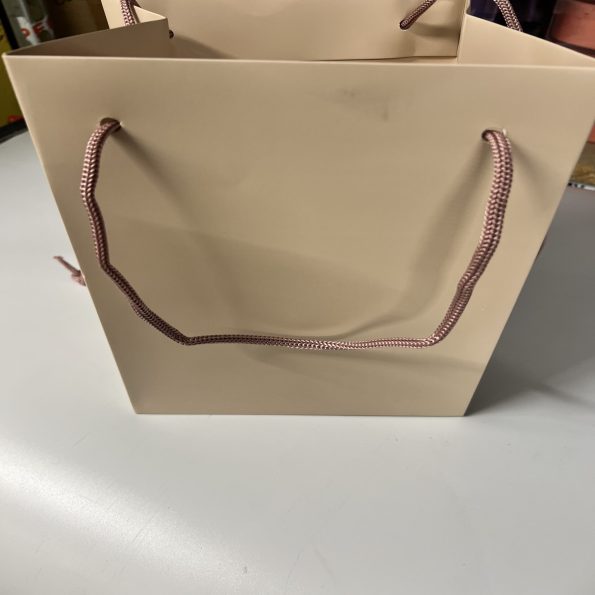 Hand Tie Bag - Rose Gold, The Baggery Sundries UK Ltd Hand Tie Bag - Rose Gold