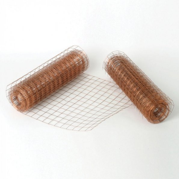 Copper Floral Mesh, The Baggery Sundries UK Ltd Copper Floral Mesh