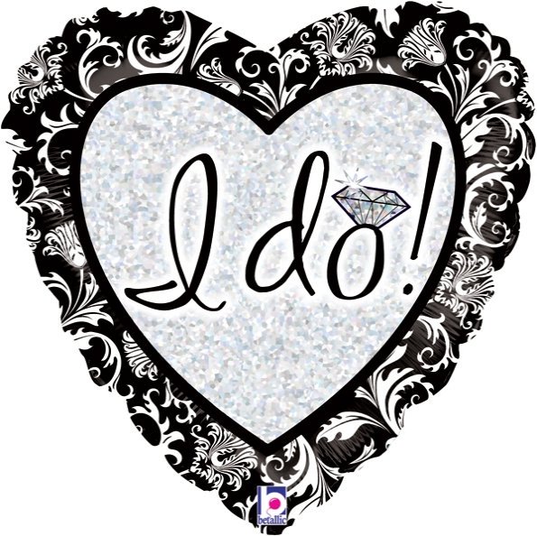 Marriage Foil Balloon I Do