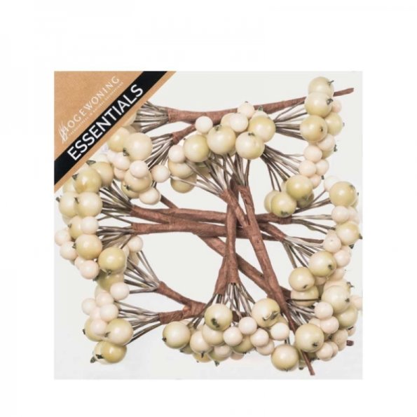 Christmas Ivory Berry Picks, The Baggery Sundries UK Ltd Christmas Ivory Berry Picks