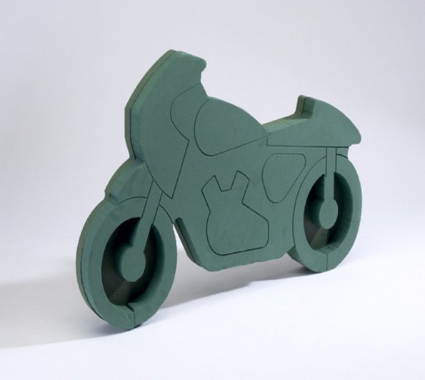 One Oasis® Foam Frames® motorcycle, The Baggery Sundries UK Ltd One Oasis® Foam Frames® motorcycle