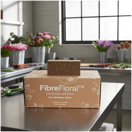 A box of 20 Fibrefloral bricks