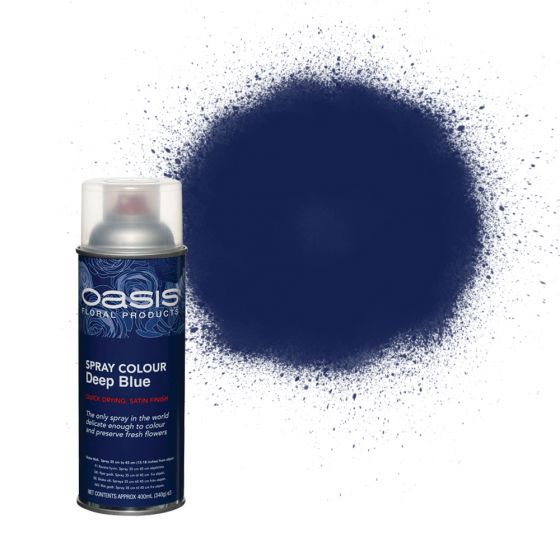 Oasis® Spray Colour – Deep Blue, The Baggery Sundries UK Ltd Oasis® Spray Colour – Deep Blue