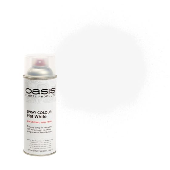 Oasis® Spray Colour - Flat White, The Baggery Sundries UK Ltd Oasis® Spray Colour - Flat White