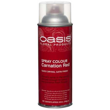Oasis&reg; Spray Colour &ndash; Carnation Red