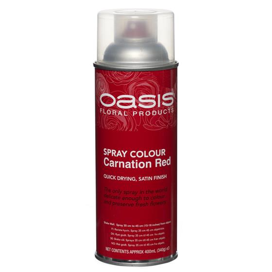 Oasis® Spray Colour - Carnation Red, The Baggery Sundries UK Ltd Oasis® Spray Colour - Carnation Red