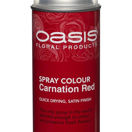 Oasis® Spray Colour – Carnation Red02