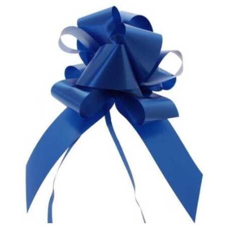 Apac Poly Ribbon Pull Bow - Royal Blue