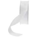 White Satin Ribbon (25mm)