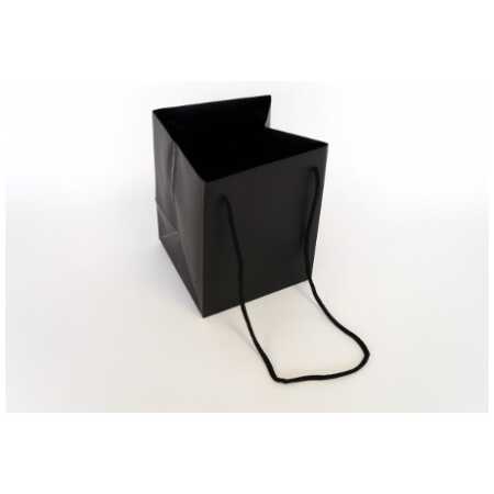 Hand Tie Bag - Black