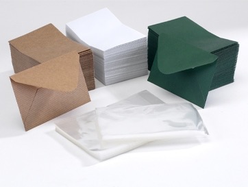 Oasis® Florist Card Envelopes - Clear, The Baggery Sundries UK Ltd Oasis® Florist Card Envelopes - Clear