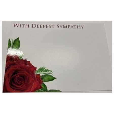 Large - with deepest sympathy