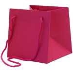 17cm Hand Tie Bag - Cerise