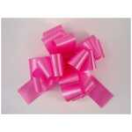 Poly Ribbon Pull Bow - Cerise Pink