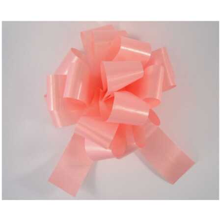 Poly Ribbon Pull Bow - Pink