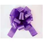 Poly Ribbon Pull Bow - Purple