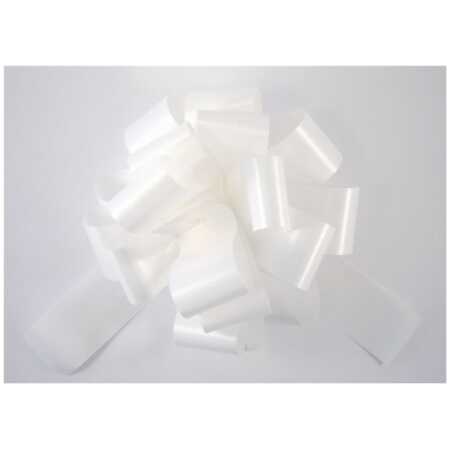 Poly Ribbon Pull Bow - Snow White