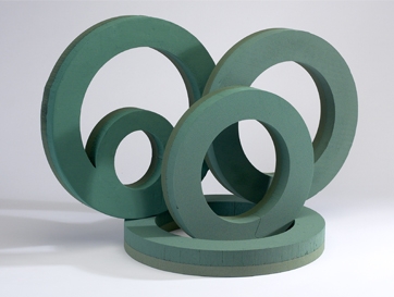 Oasis® Foam Frames® Double Ring, The Baggery Sundries UK Ltd Oasis® Foam Frames® Double Ring