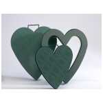 Plastic Backed Solid Heart