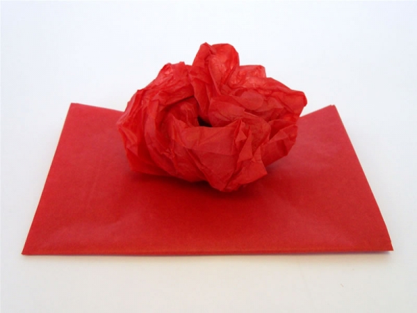 Tissue Paper Sheets - Scarlet, The Baggery Sundries UK Ltd Tissue Paper Sheets - Scarlet