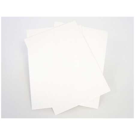 Small White Card