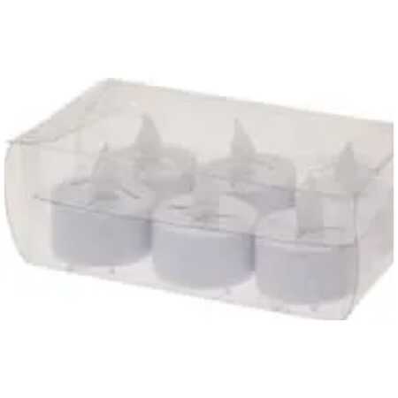 Pack of 6 LED Tealight Candles