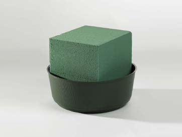 Oasis® Ideal Pedestal Block - Wet, The Baggery Sundries UK Ltd Oasis® Ideal Pedestal Block - Wet