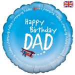 Happy Birthday Foil Balloon Dad