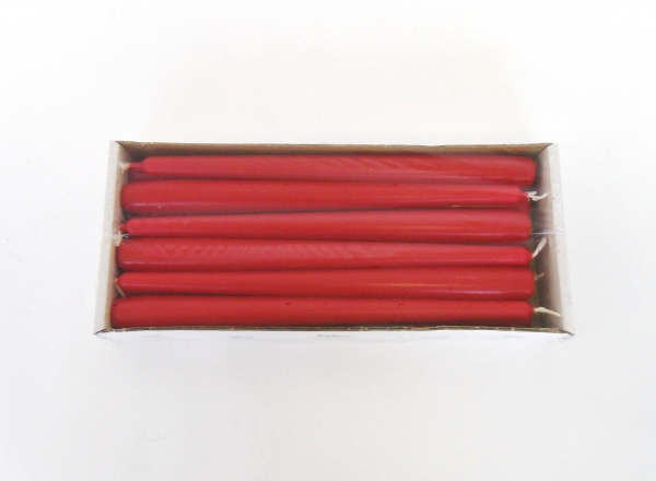 Tapered Candles - Red, The Baggery Sundries UK Ltd Tapered Candles - Red