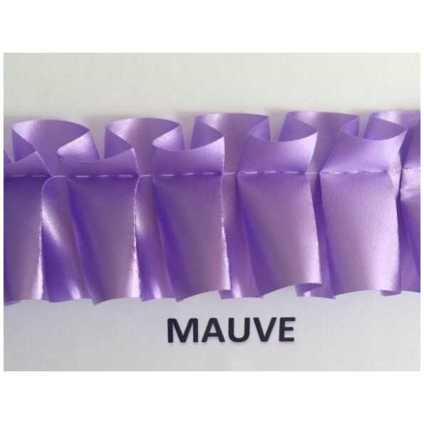 Pleating Ribbon Pleated Ribbon - Mauve | The Baggery Sundries UK Ltd