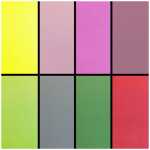 Tinted Translucent Cellophane