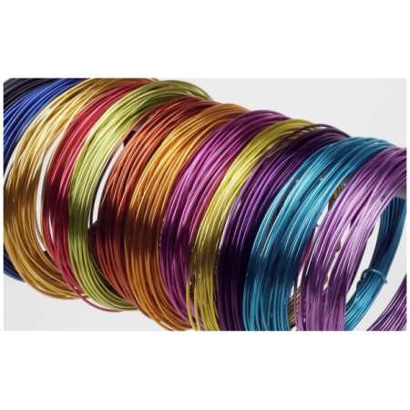 Oasis&reg; 2mm Aluminium Wire - Purple