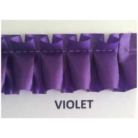 Pleated Ribbon - Violet