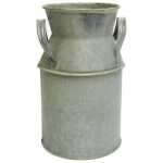 Antique Zinc Ware Large - Antique Grey Chartwell Churn