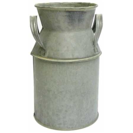 Antique Zinc Ware Large - Antique Grey Chartwell Churn