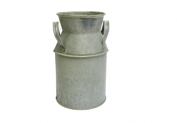Antique Zinc Ware Large - Antique Grey Chartwell Churn, The Baggery Sundries UK Ltd Antique Zinc Ware Large - Antique Grey Chartwell Churn