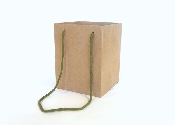 Hand Tie Bag - Natural Kraft, The Baggery Sundries UK Ltd Hand Tie Bag - Natural Kraft