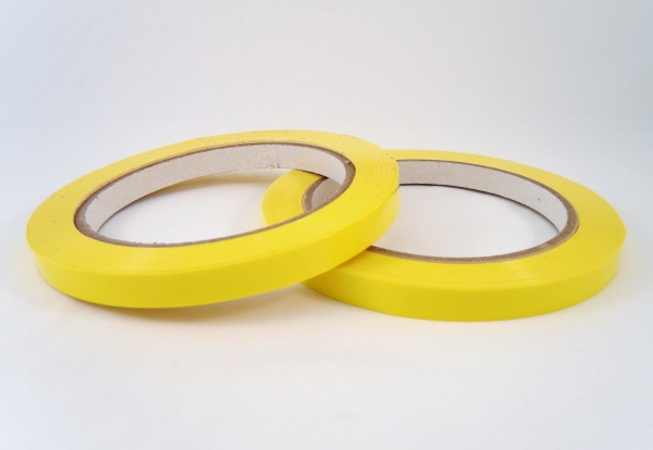 Vinyl Tape - Yellow, The Baggery Sundries UK Ltd Vinyl Tape - Yellow