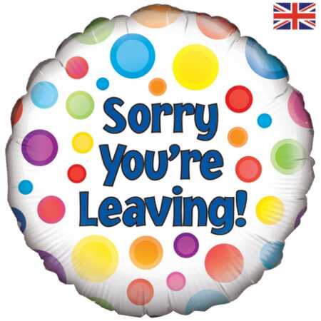 Sorry You're Leaving Dots