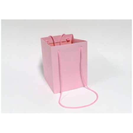 Hand Tie Bag - Baby Pink