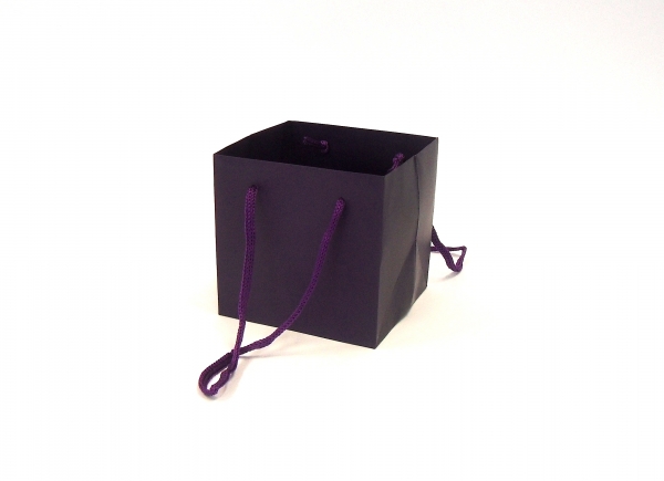 17cm Hand Tie Bag - Purple, The Baggery Sundries UK Ltd 17cm Hand Tie Bag - Purple