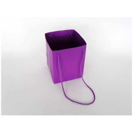 Hand Tie Bag - Purple