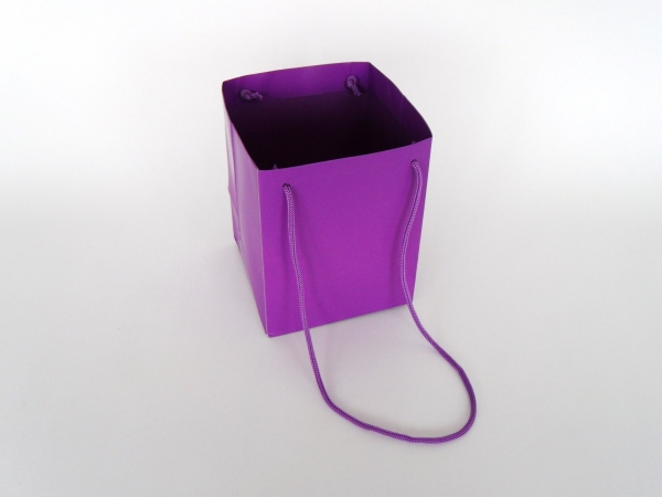 Hand Tie Bag - Purple, The Baggery Sundries UK Ltd Hand Tie Bag - Purple