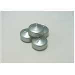 Floating Candles - Metallic Silver