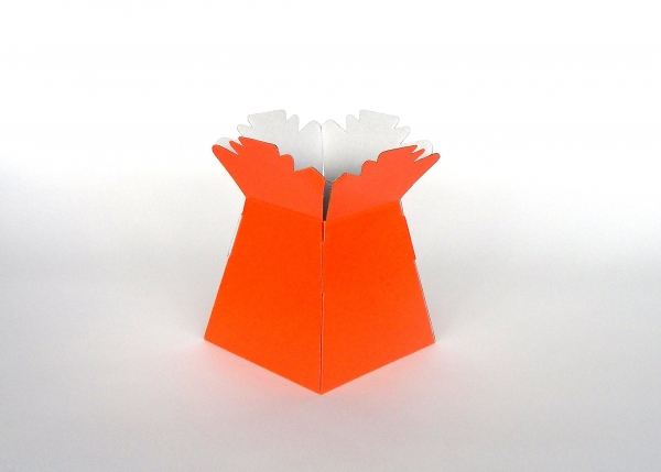 Bouquet Vase - Orange, The Baggery Sundries UK Ltd Bouquet Vase - Orange