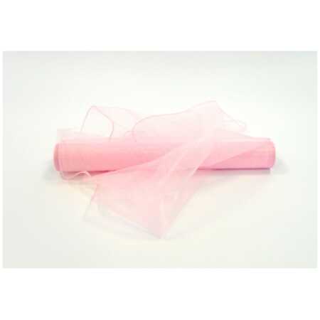 Organza Fabric - Pale Pink
