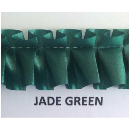 Pleated Ribbon - Jade Green