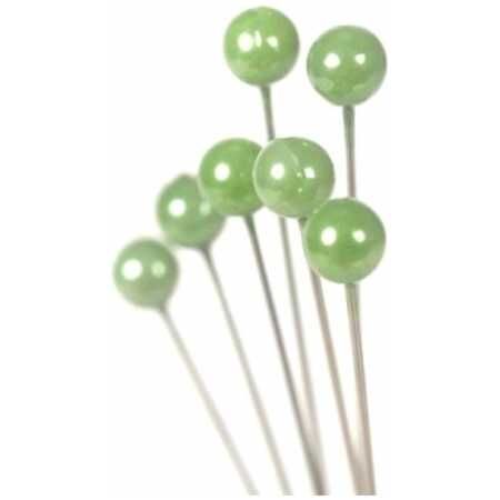 Oasis&reg; 6mm Pearl Pin - Apple Green