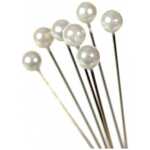 Oasis&reg; 40mm Pearl Pin - White